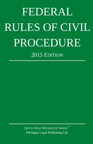 Federal Rules Of Civil Procedure Latest Edition